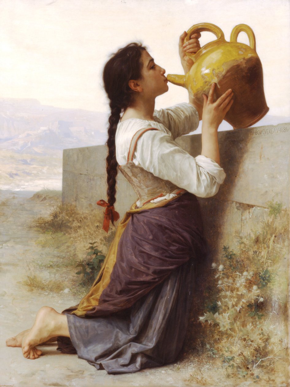 Soif - William Adolphe Bouguereau