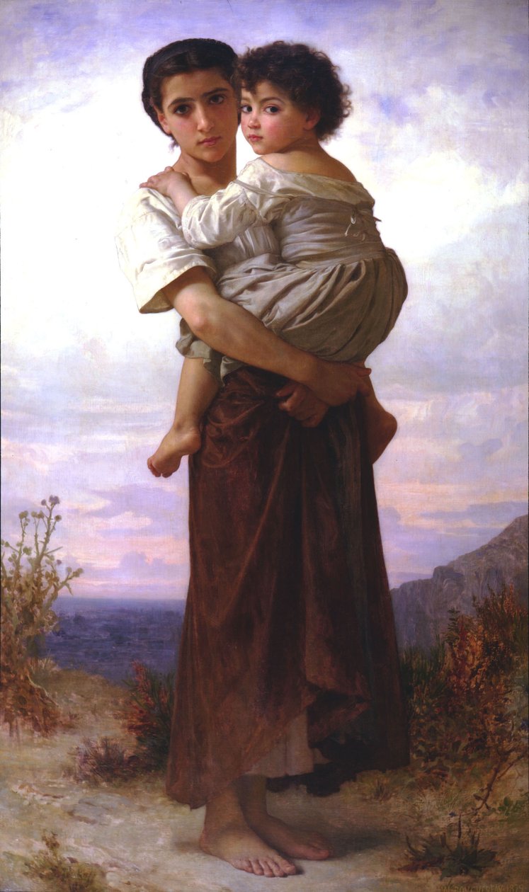 Jeunes Gitans - William Adolphe Bouguereau