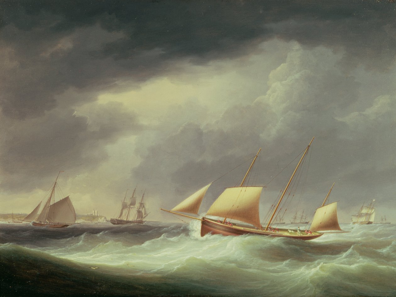 Voiliers près de Herne Bay - William Anderson
