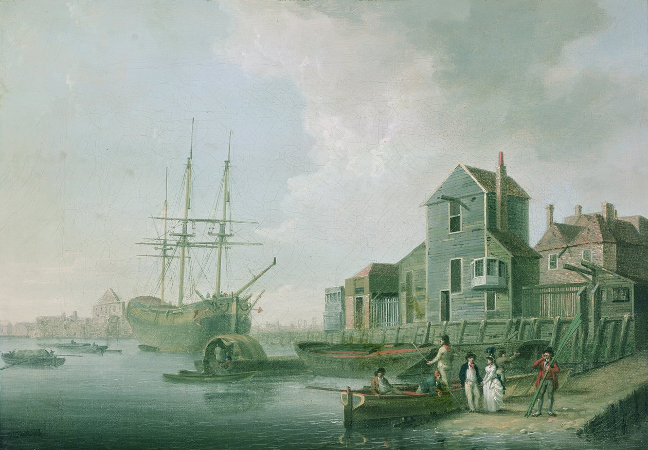 Vue près de Deptford - William Anderson