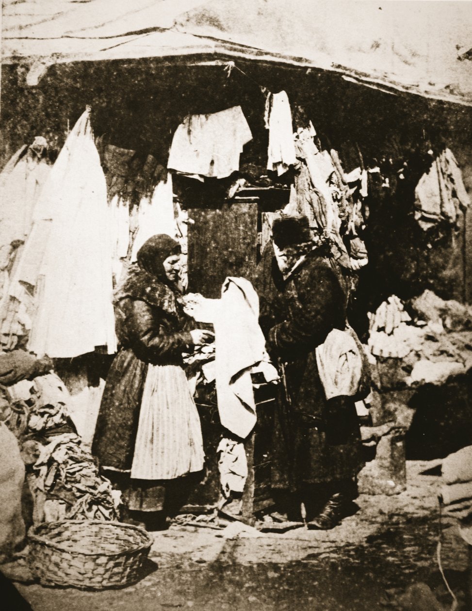 Un étal de marché, Saint-Pétersbourg, vers 1868 - William Andreevich Carrick