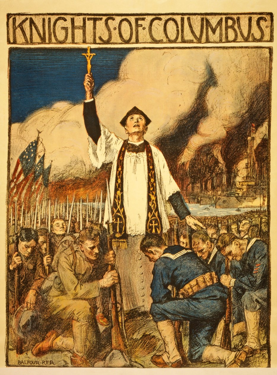 Chevaliers de Colomb, publié en 1917 - William Balfour Kerr