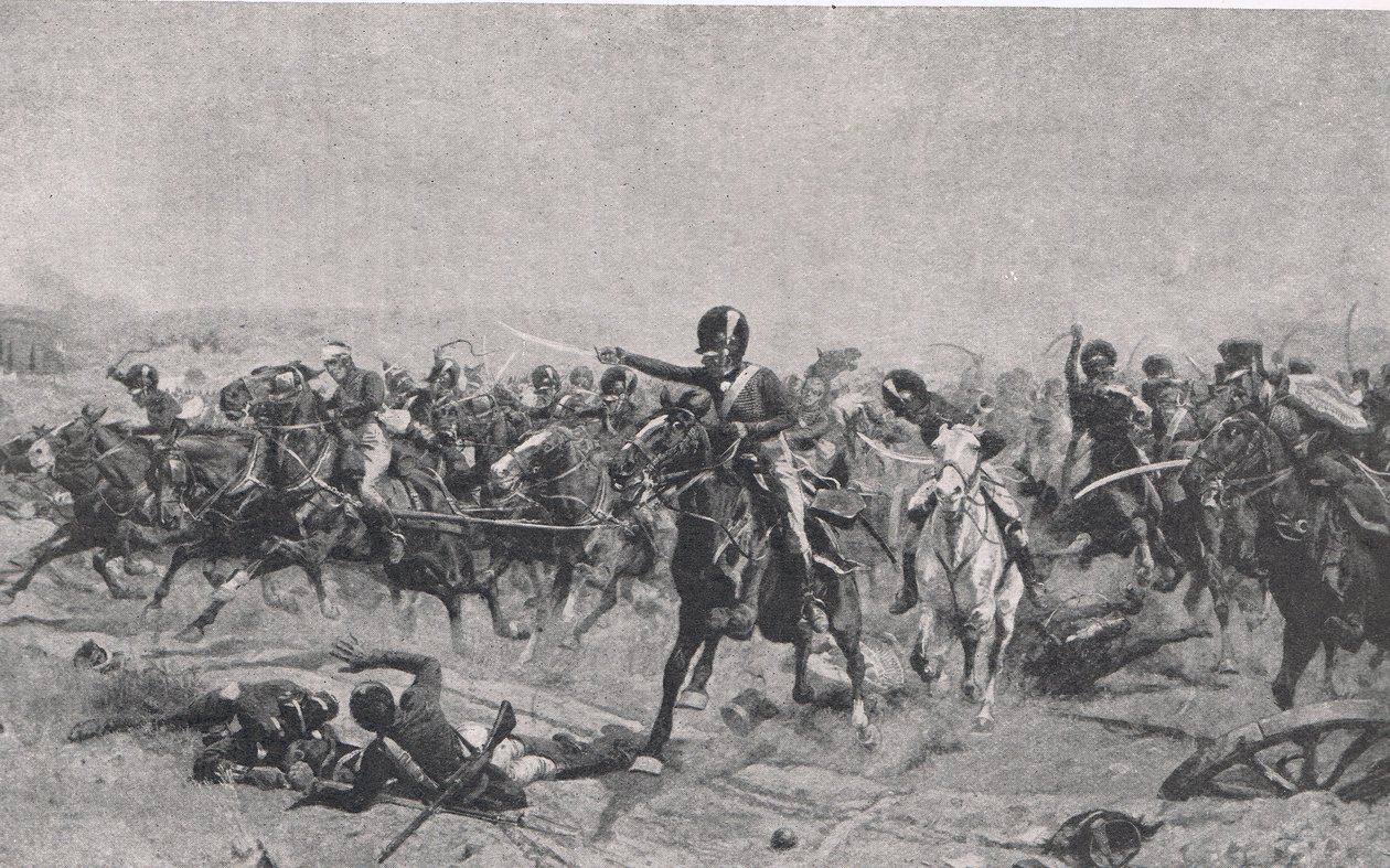 Norman Ramsay à Fuentes de Onoro, 5 mai 1811, illustration de 