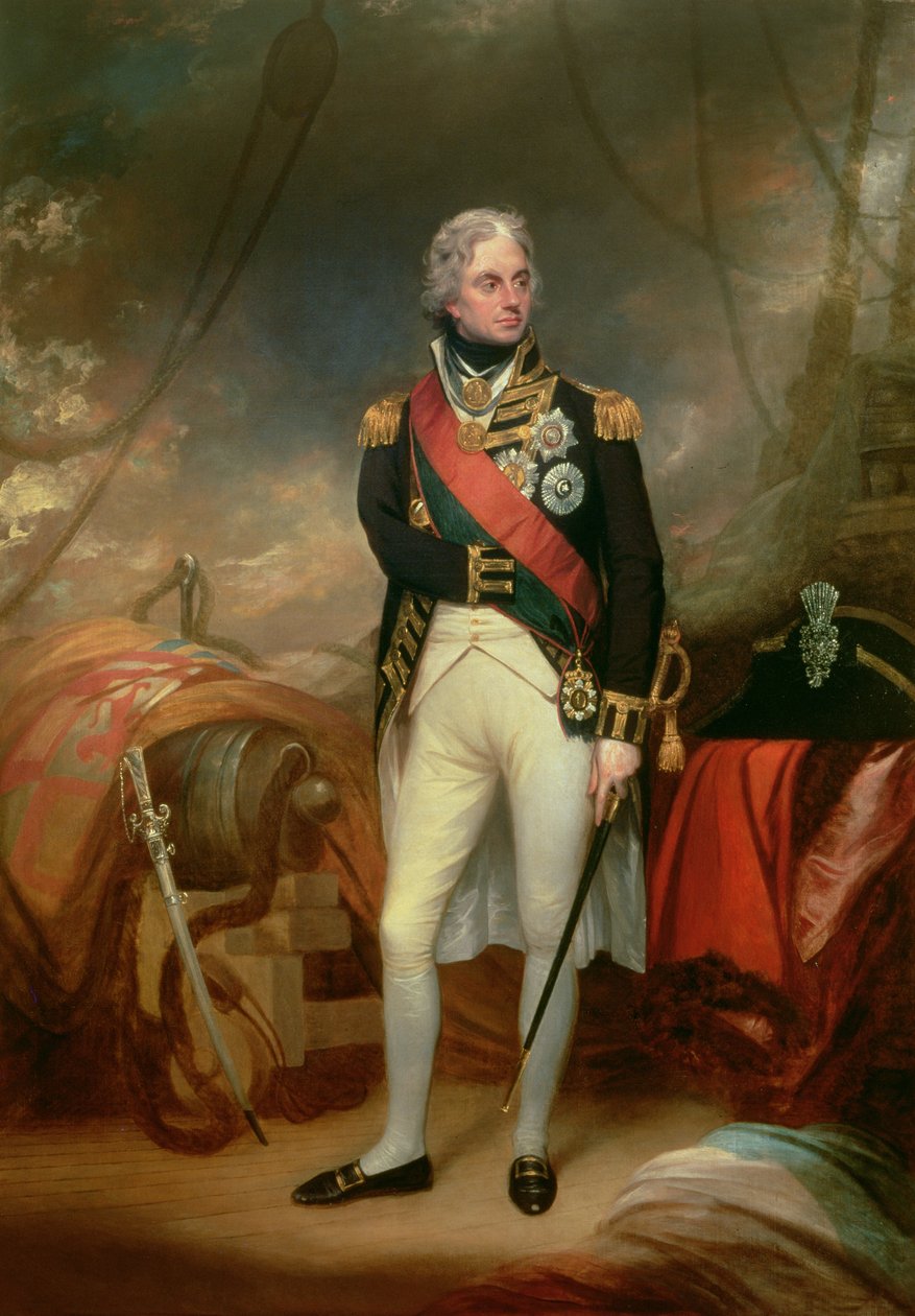 Portrait de Horatio, Vicomte Nelson (1758-1805) 1801 - William Beechey