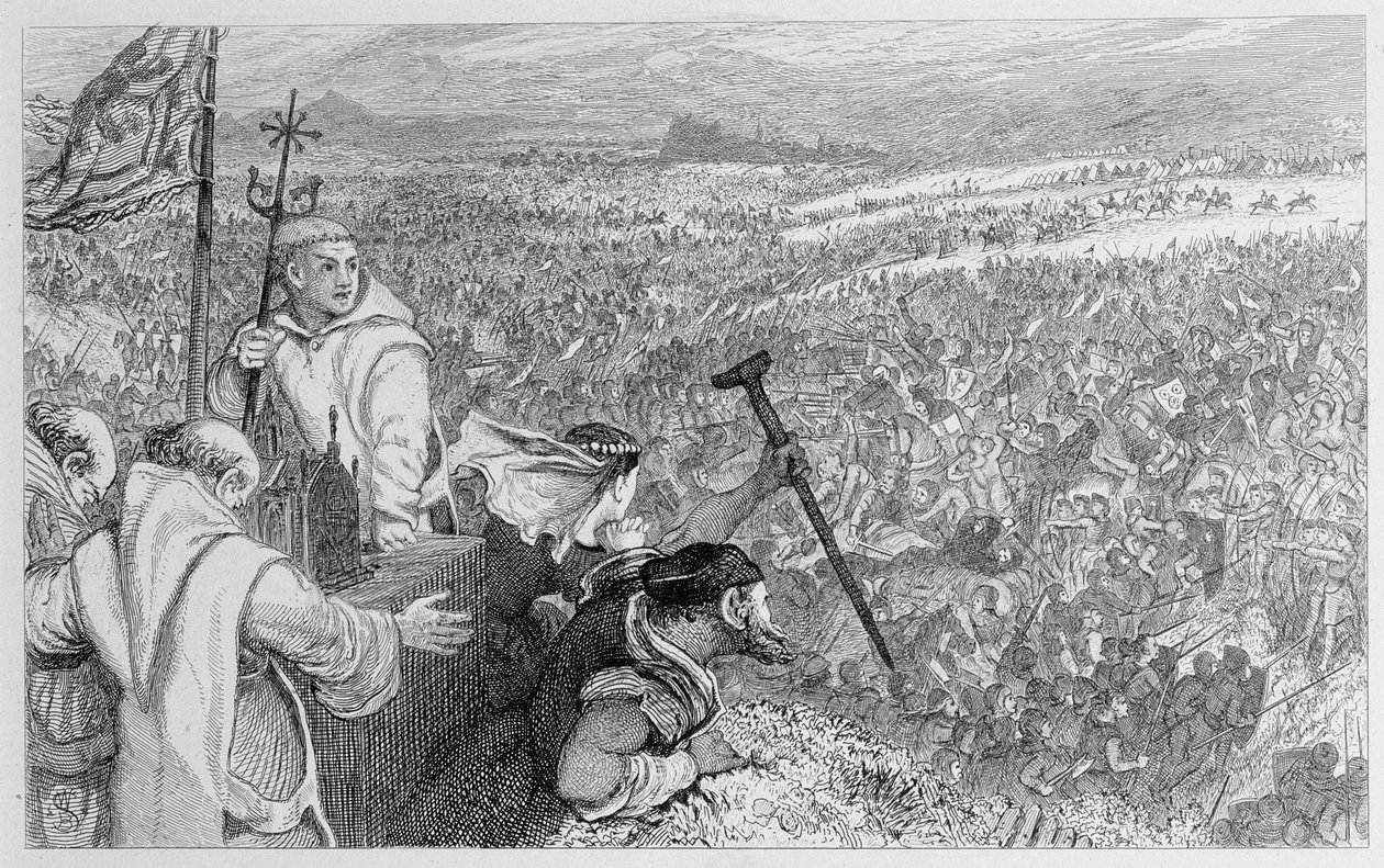 Discours de Bruce à Bannockburn (gravure d
