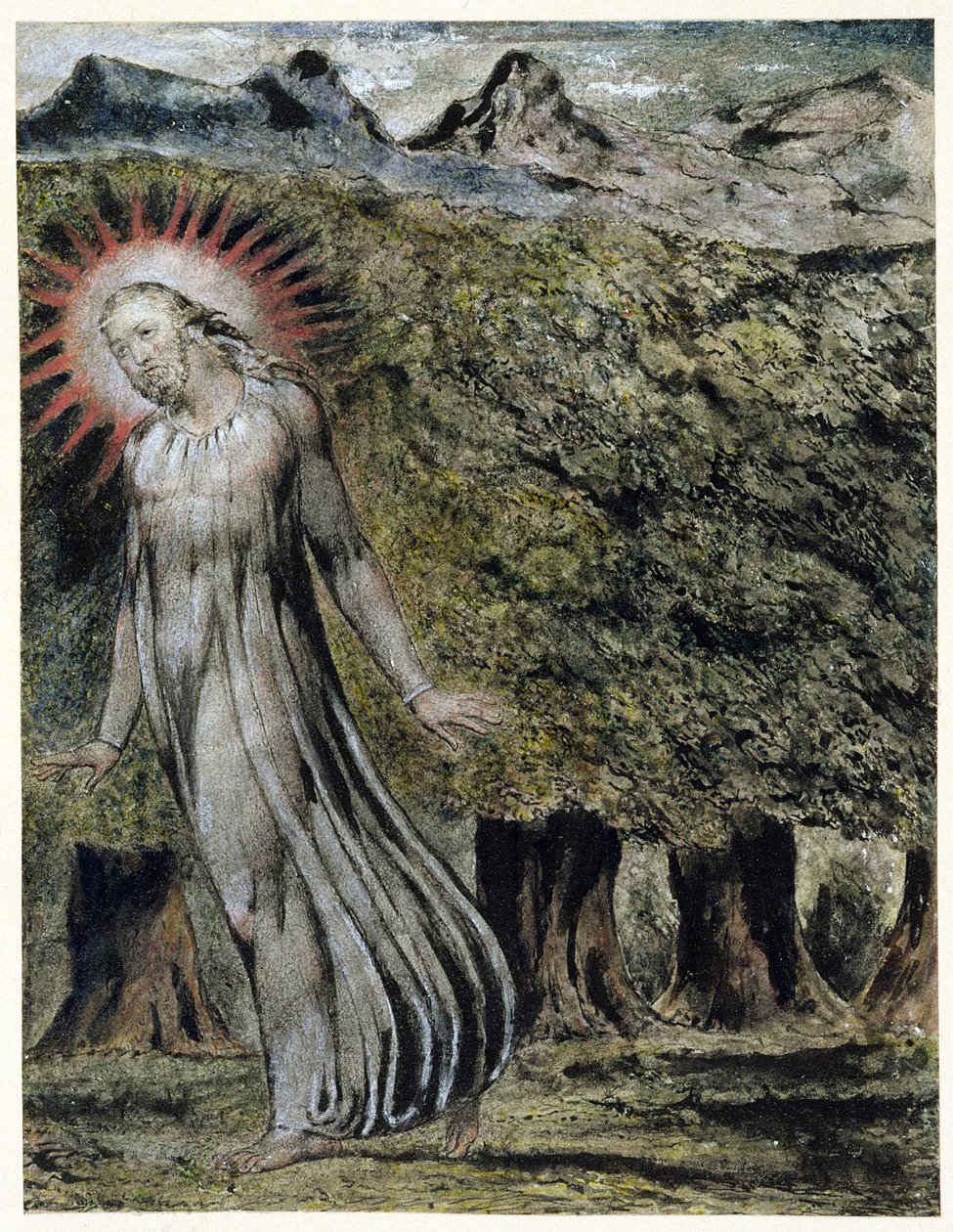 Un prophète dans le désert - William Blake