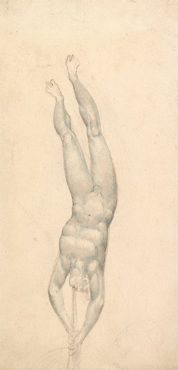 Un ange avec une trompette - William Blake