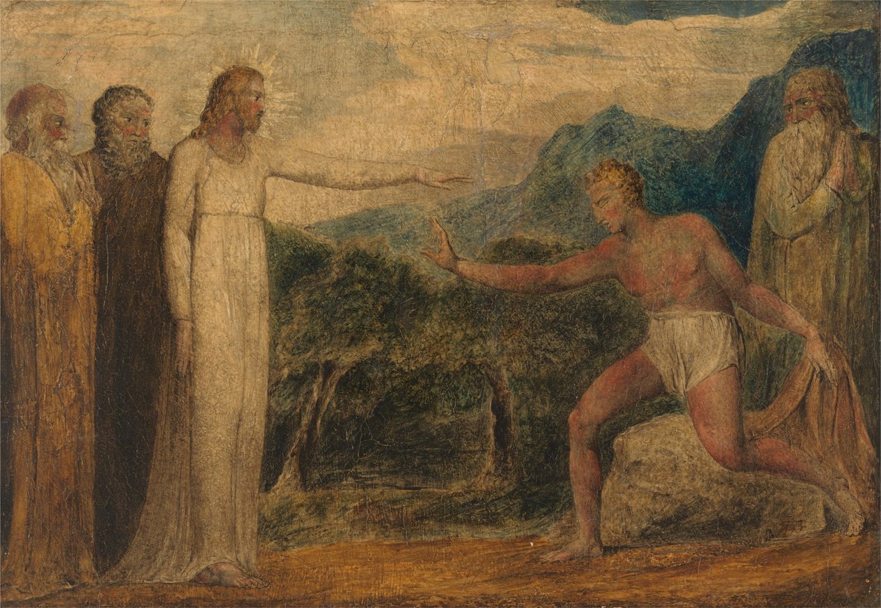 Le Christ donnant la vue à Bartimée - William Blake