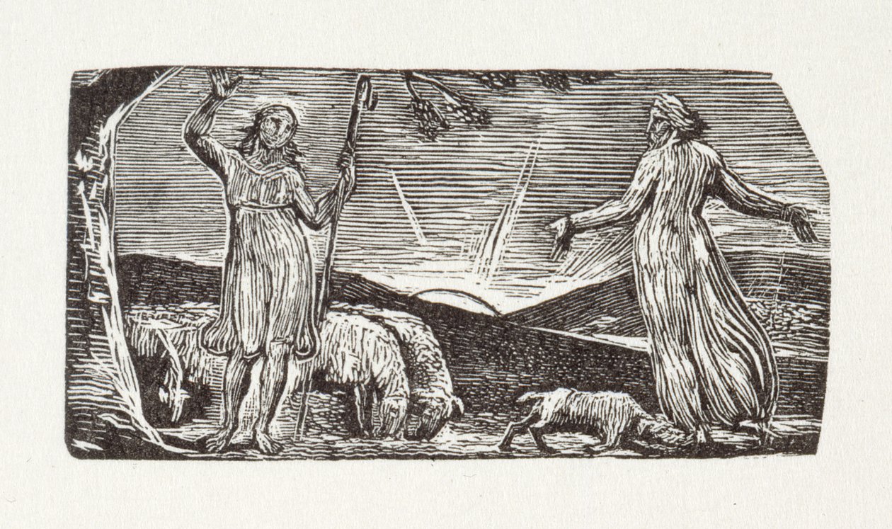 Chaque créature, Thenot, est née pour sa tâche, 1821 - William Blake