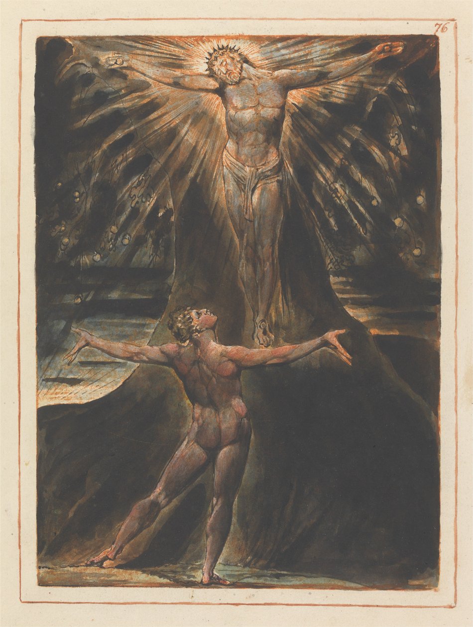 Jérusalem, Planche 76 - William Blake