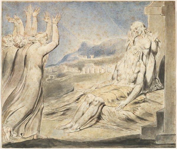 Les Mauvais Rêves de Job - William Blake