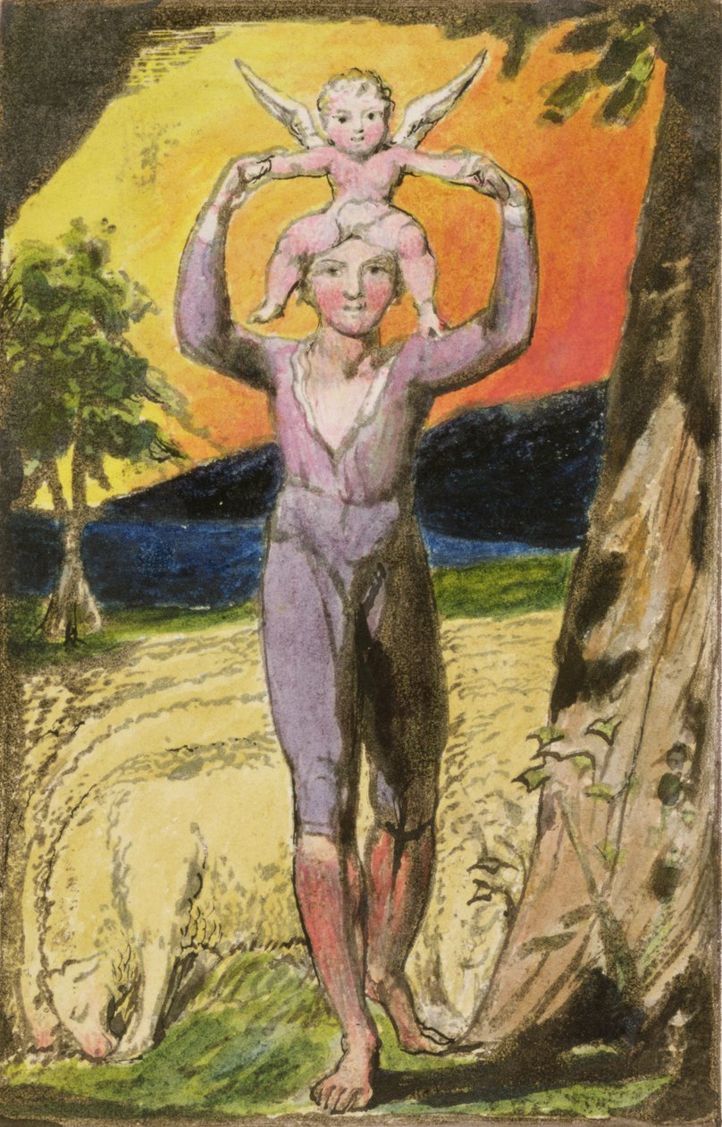 Frontispice de Songs of Experience: planche 29 de Songs of Innocence and of Experience (copie R) - William Blake