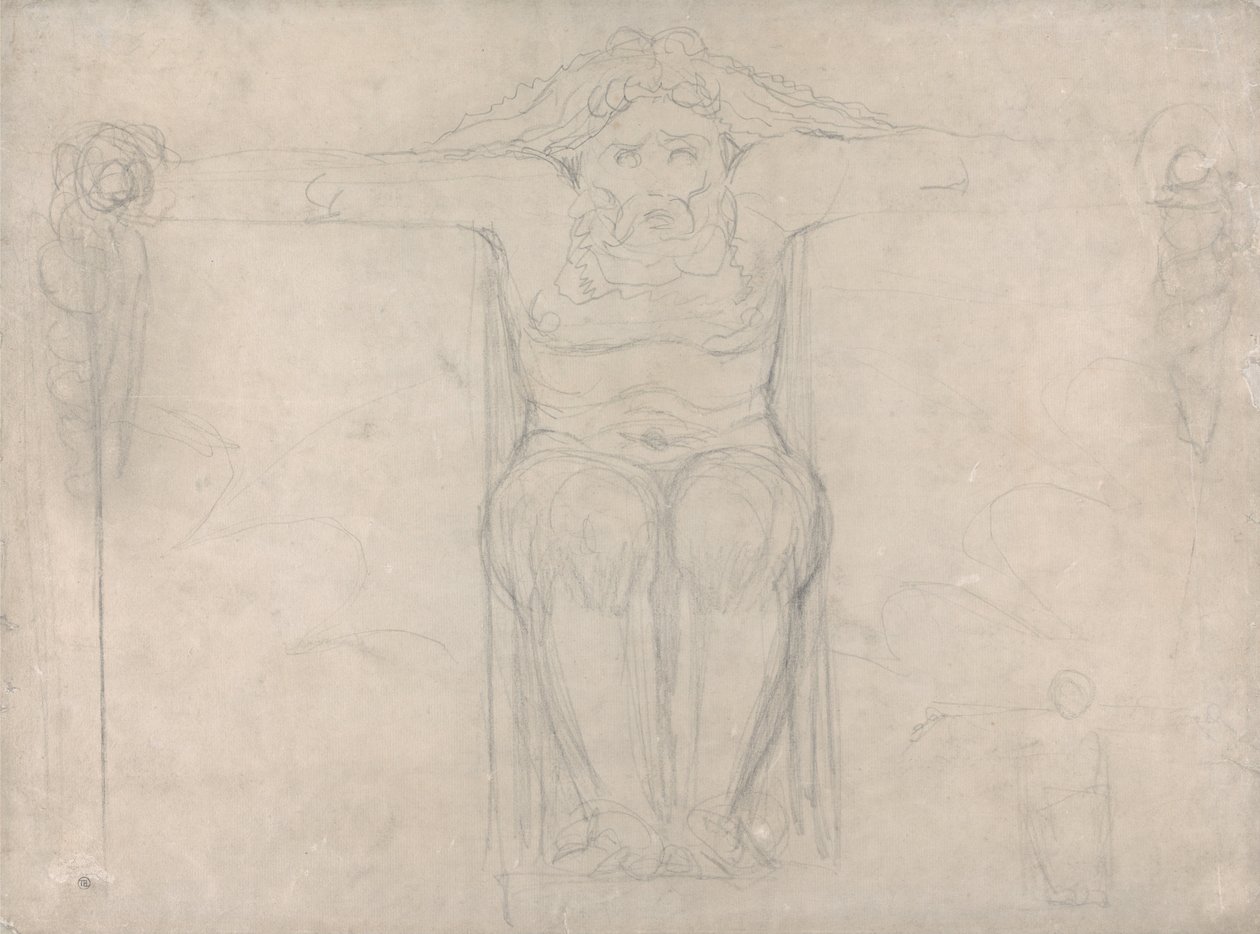 Étude pour une Divinité Destructrice - William Blake