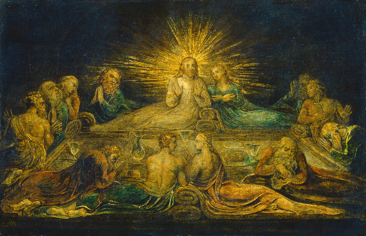 La Cène, 1799 - William Blake