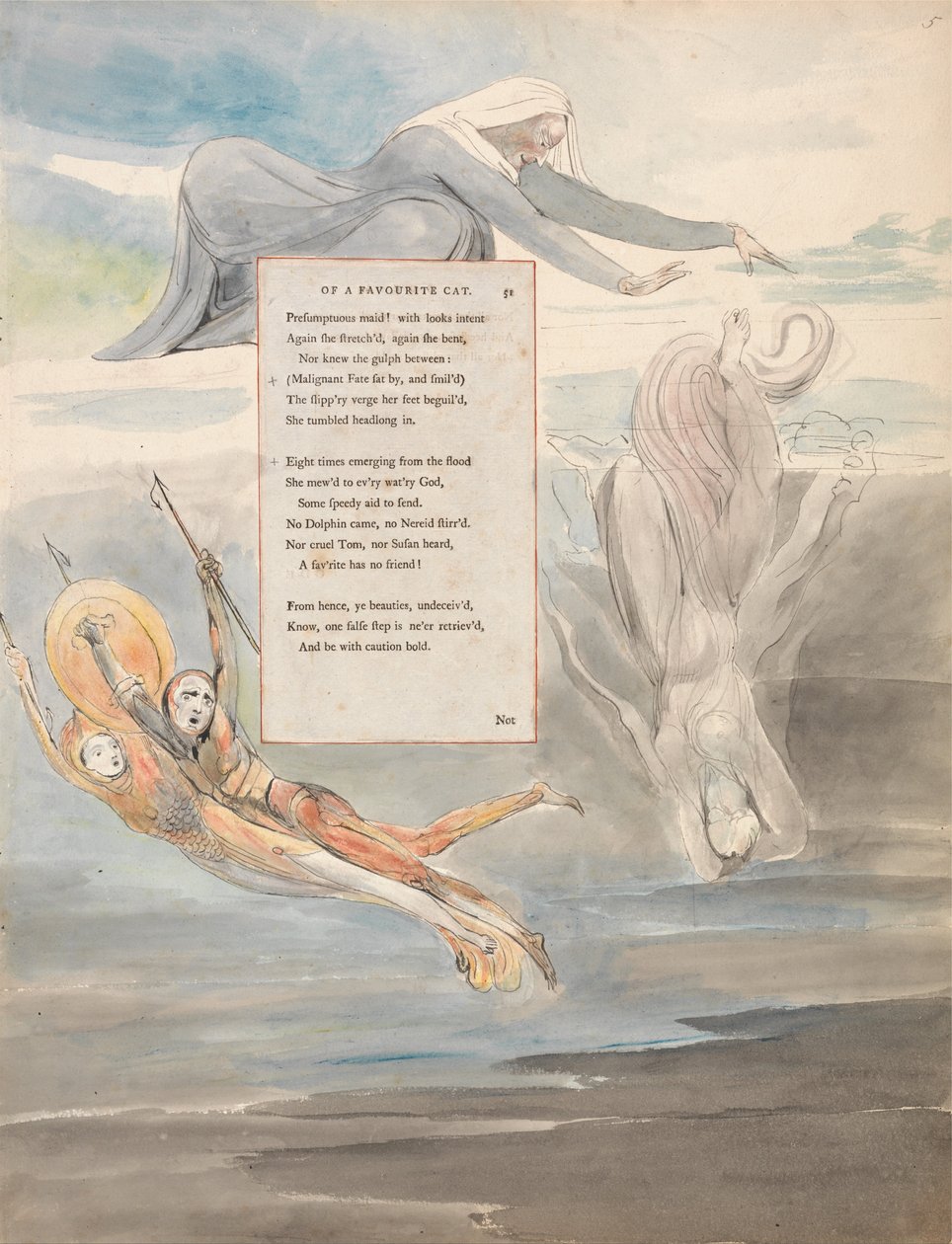 Les Poèmes de Thomas Gray, Design 11, Ode sur la Mort d