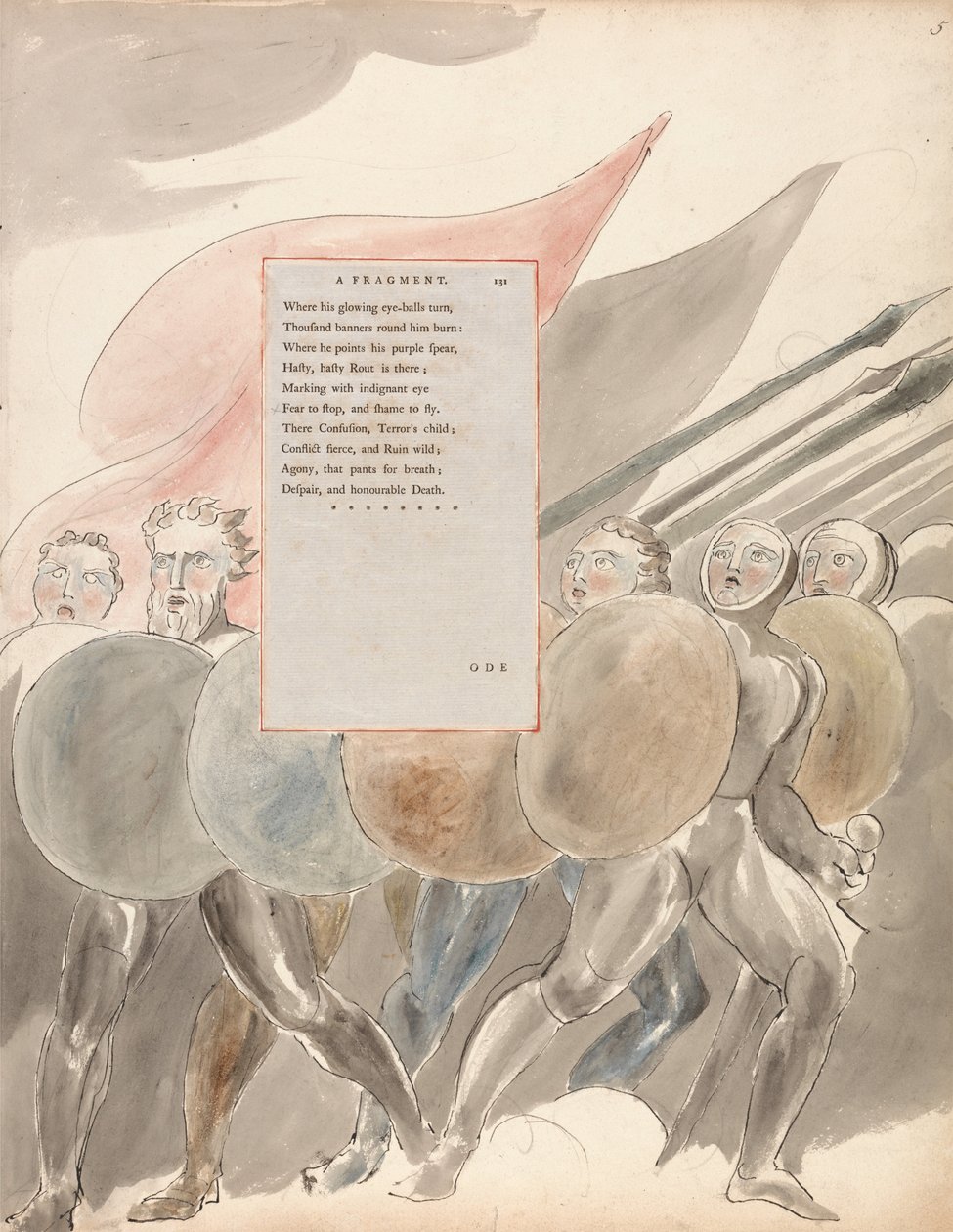 Les Poèmes de Thomas Gray, Design 91 - William Blake