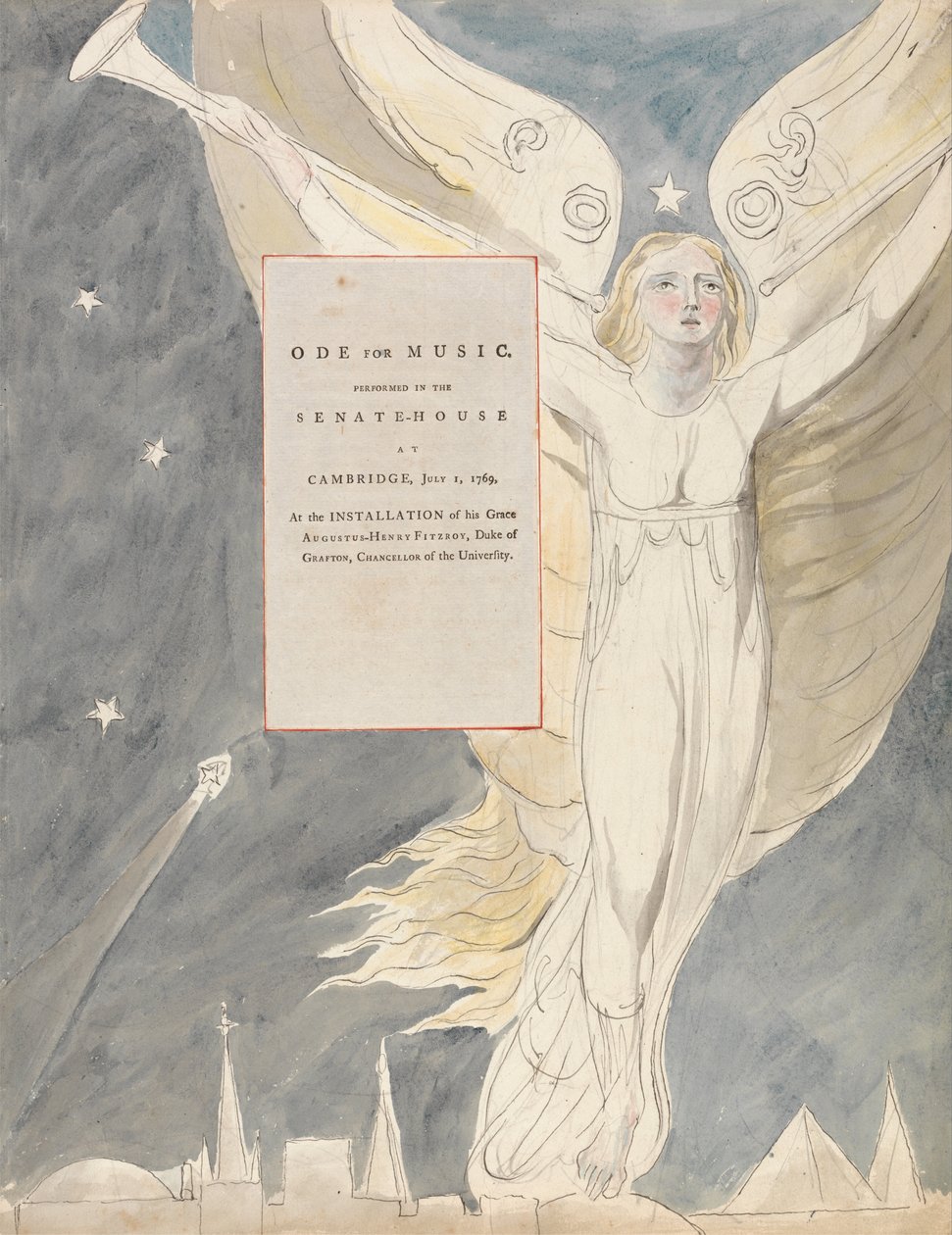 Les Poèmes de Thomas Gray, Design 93 - William Blake