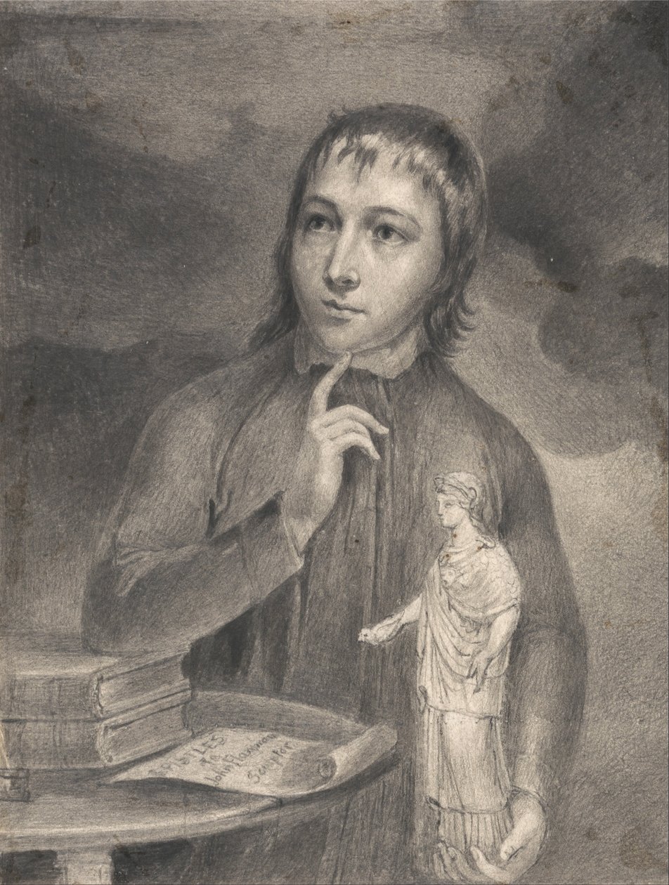 Thomas Alphonso Hayley, Demi-Longueur Dessin - William Blake