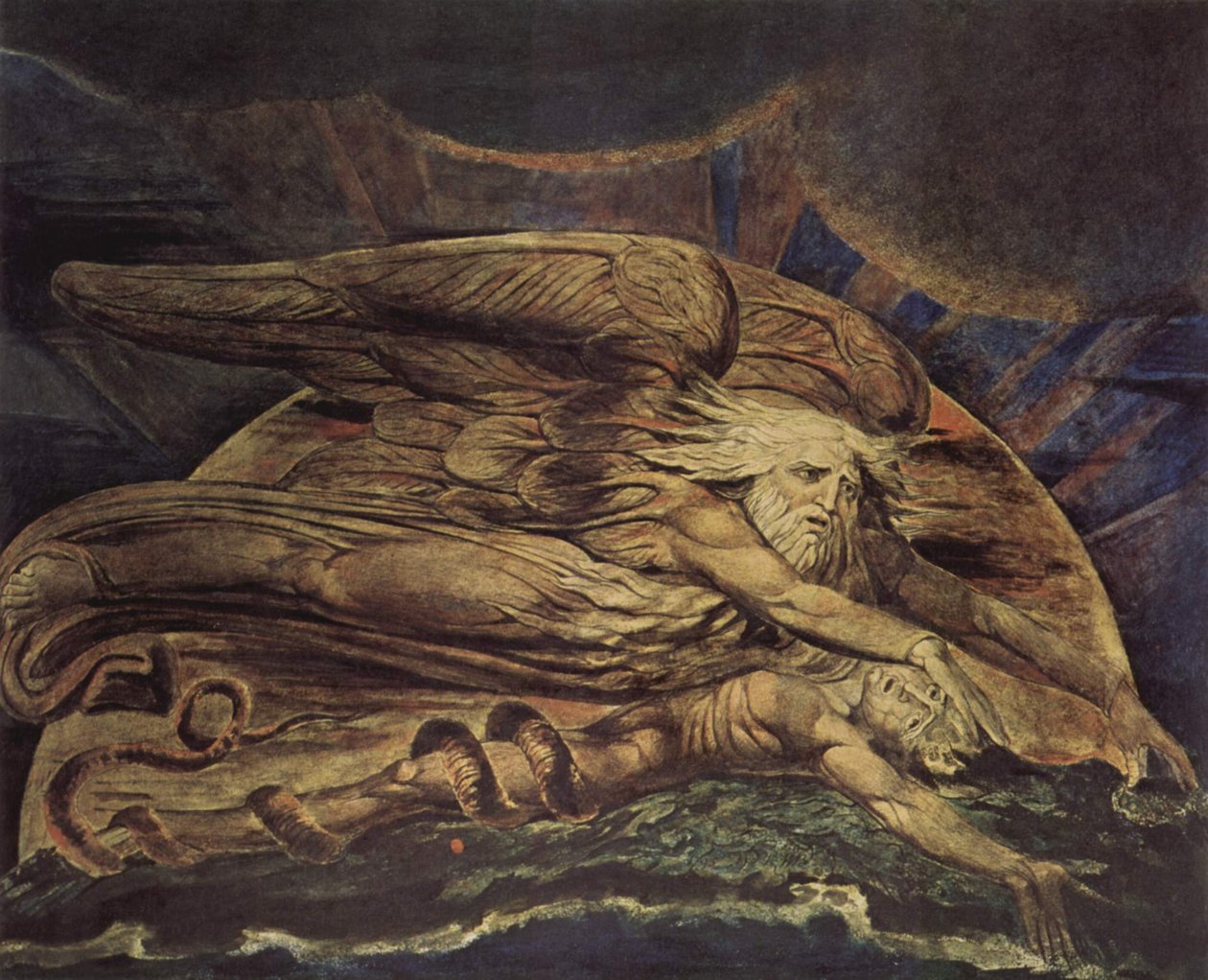 Et Elohim créa Adam - William Blake