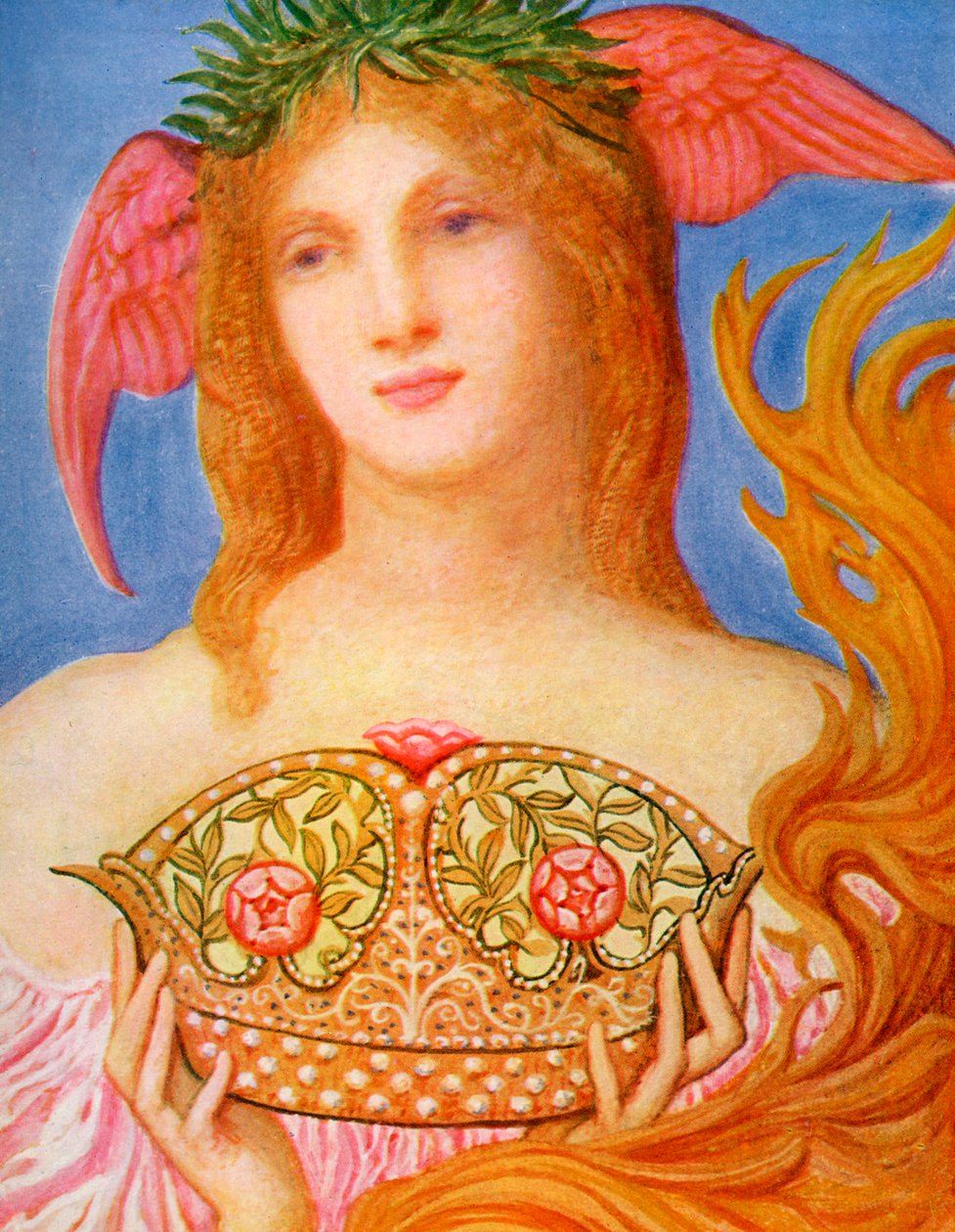 La Couronne de la Paix - William Blake Richmond