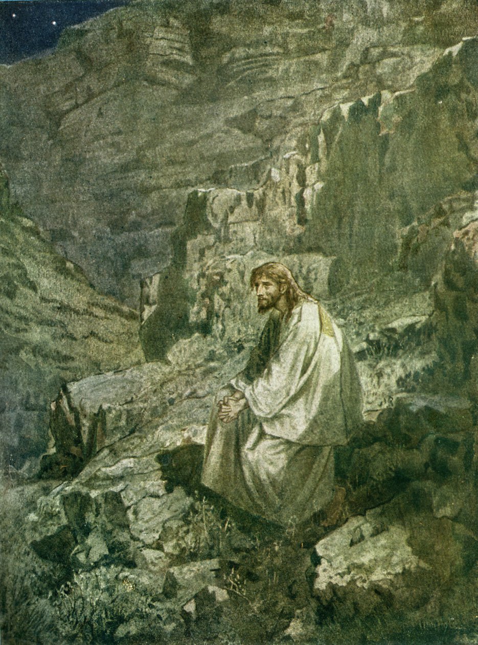 La tentation de Jésus - William Brassey Hole