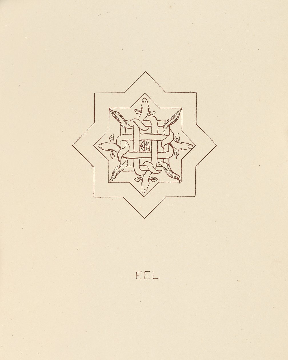 Anguille, 1878 - William Burges