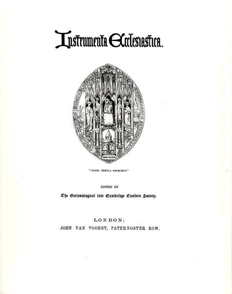 Page de titre d