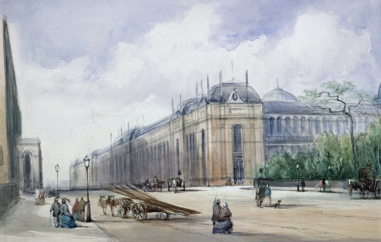Aspect sud-est du bâtiment de l