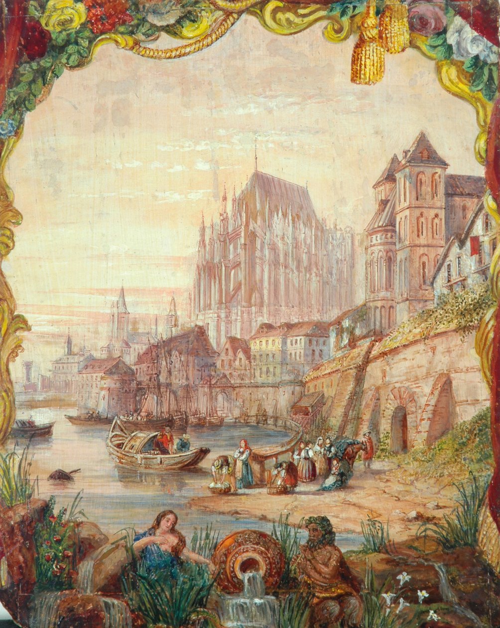 Scène de rivière, 1855 - Clarkson Frederick Stanfield