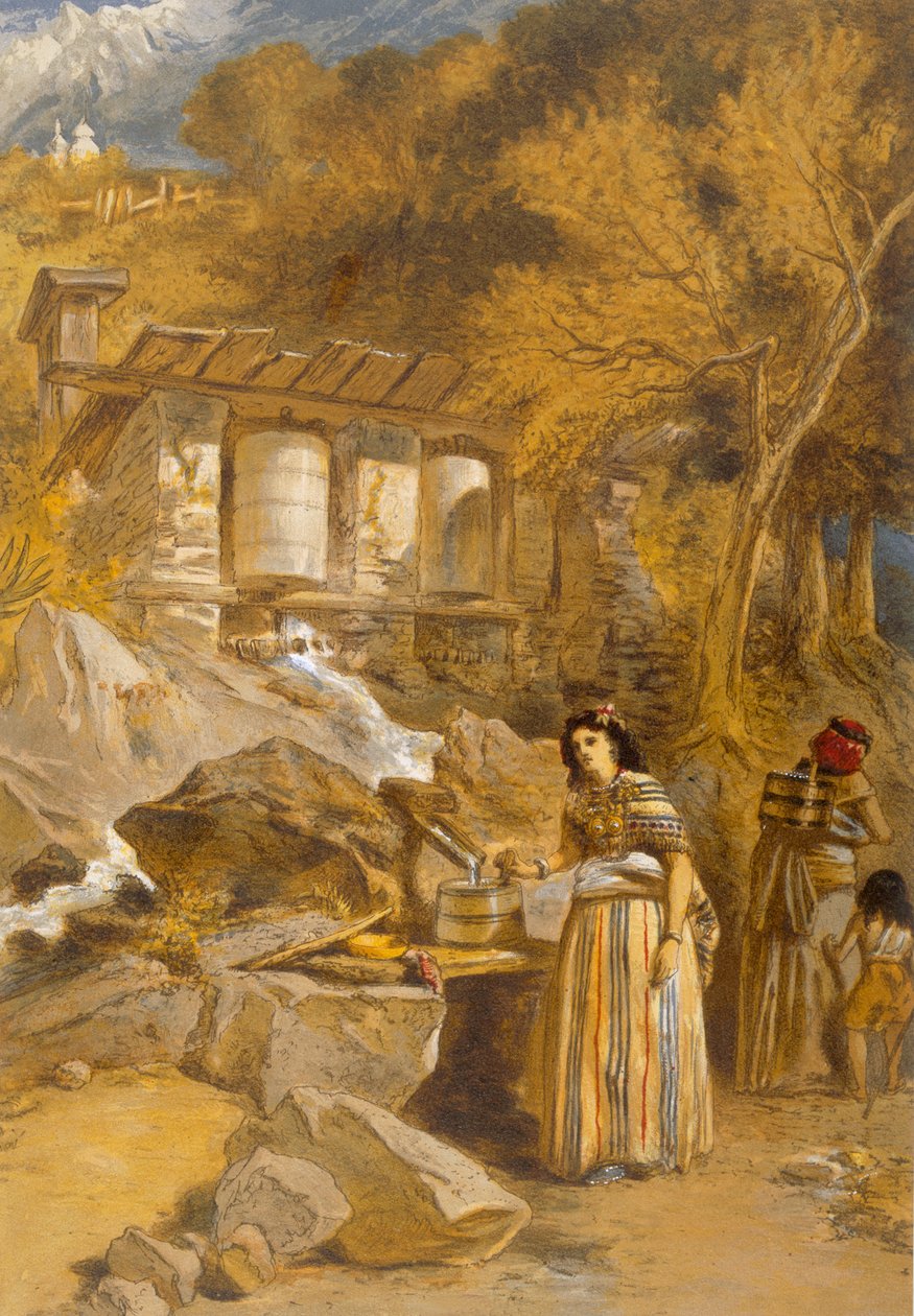 Les cylindres de prière du Tibet, de 