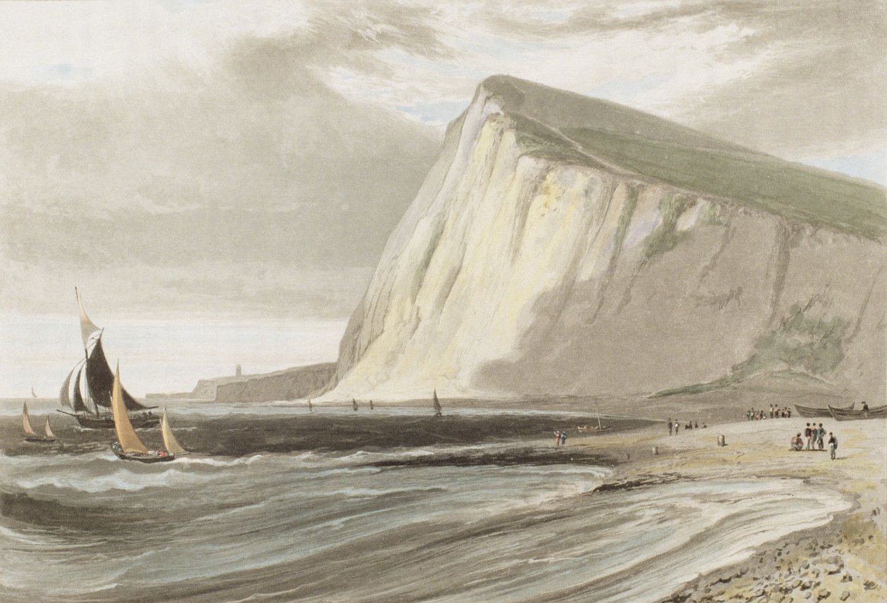 Douvres, depuis la falaise de Shakespeare, de 