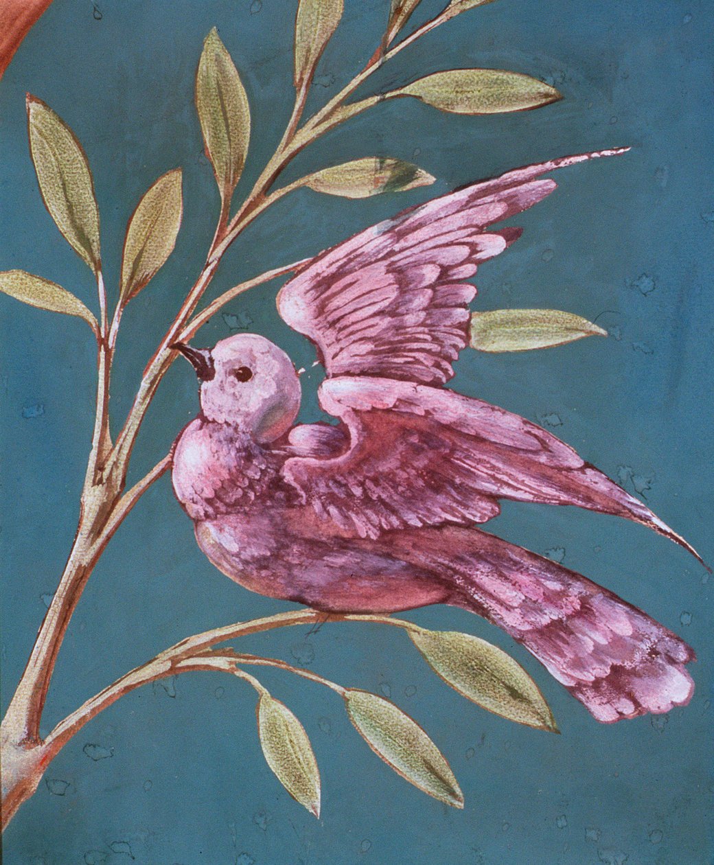 Oiseau et branche - William de Morgan