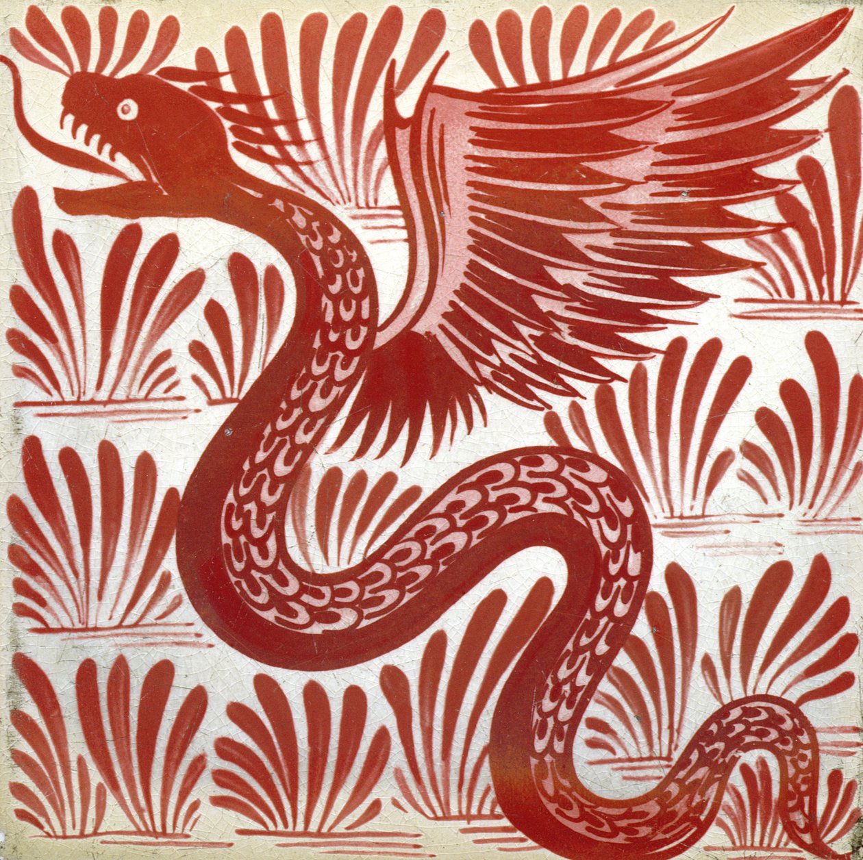 Dragon - William de Morgan