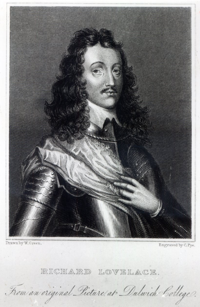 Richard Lovelace, dessiné par W. Green et gravé par Charles Pye - William Dobson