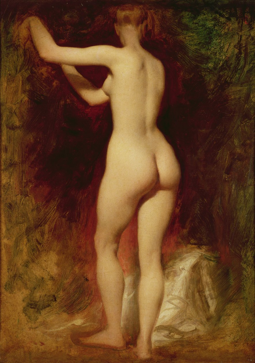 Nu féminin de dos - William Etty