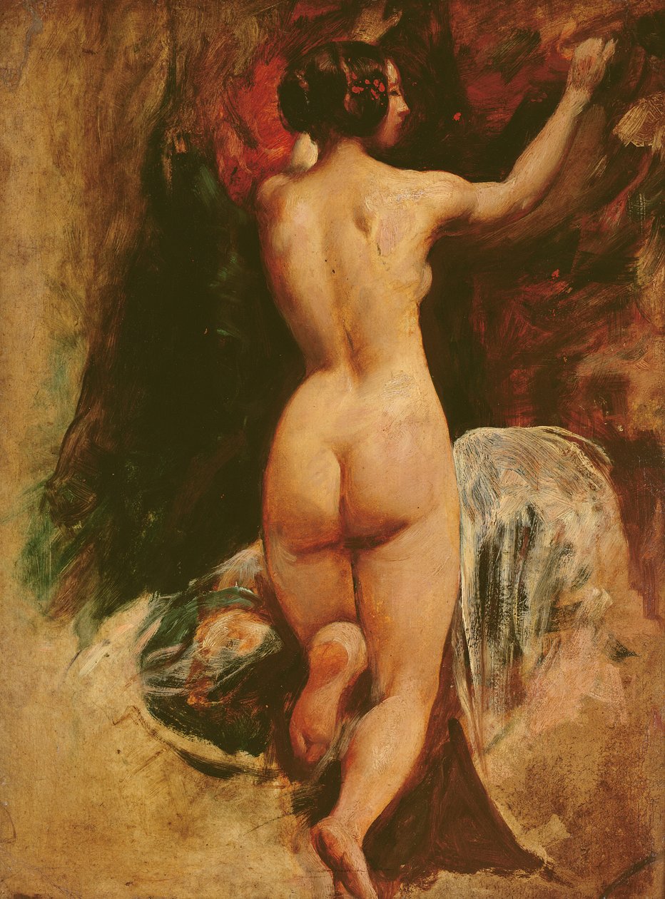 Nu féminin vu de dos, c.1835-40 - William Etty