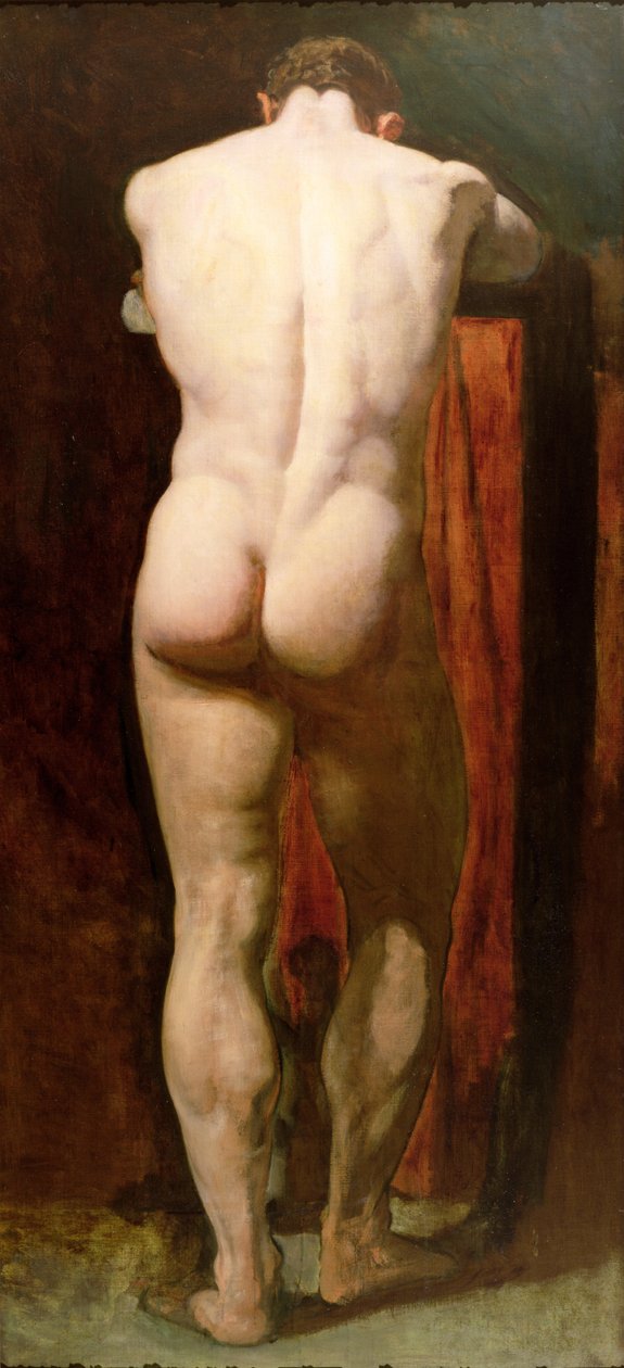 Homme nu debout - William Etty