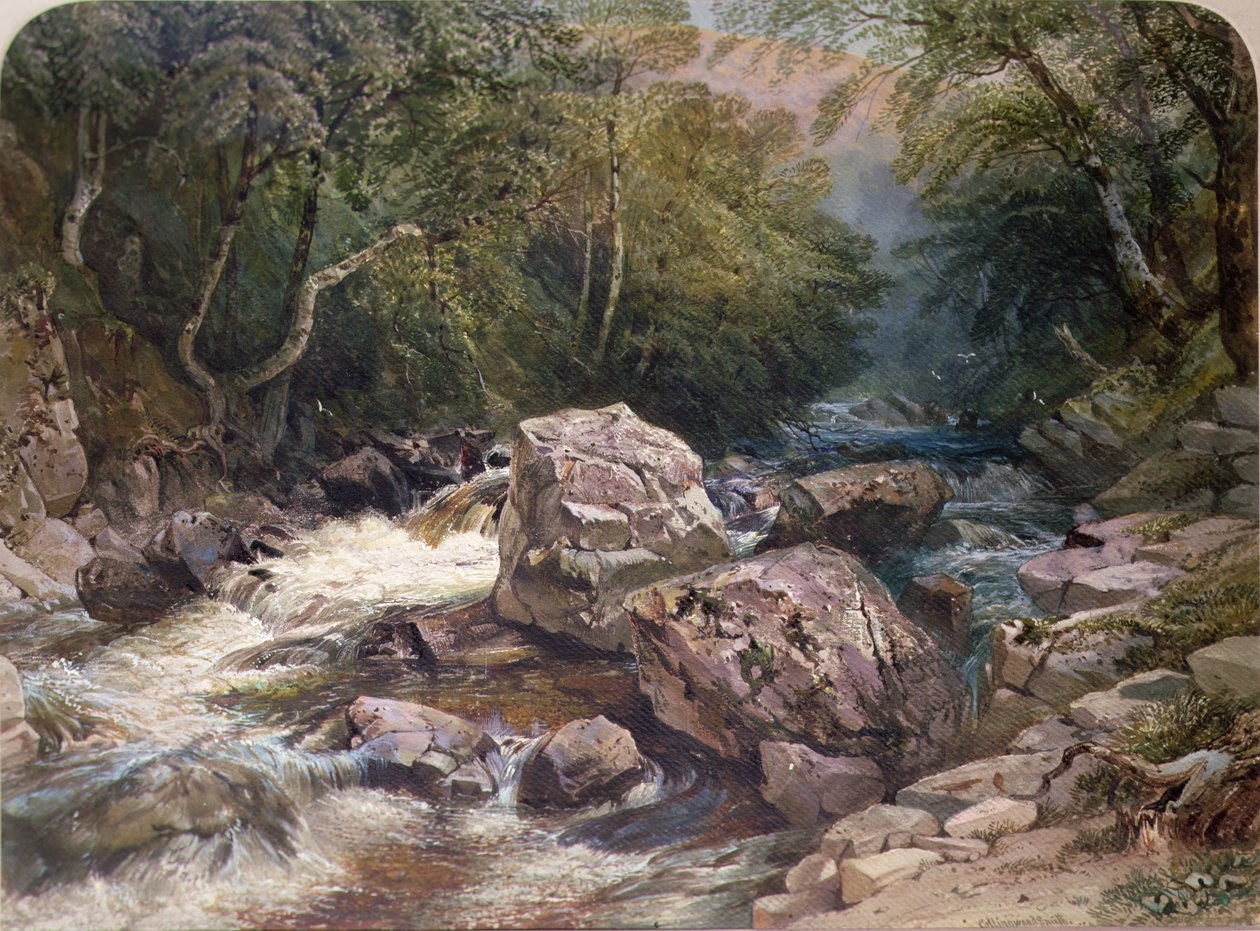 Scène de montagne - William Gersham Collingwood