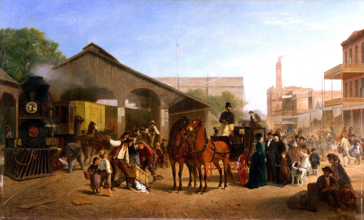 Gare de Sacramento - William Hahn