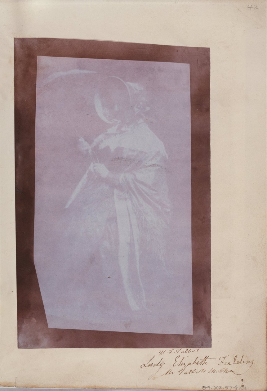 (Lady Elisabeth Feilding) - William Henry Fox Talbot