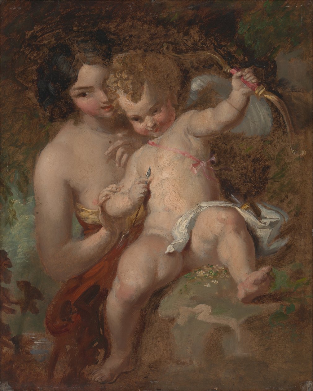 Cupidon armé - William Hilton