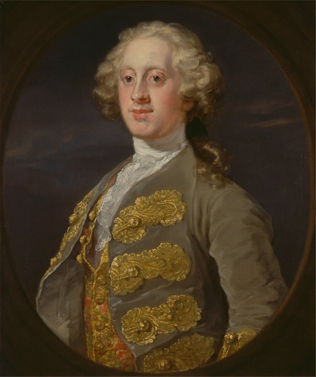 William Cavendish, marquis de Hartington, plus tard 4e duc de Devonshire - William Hogarth