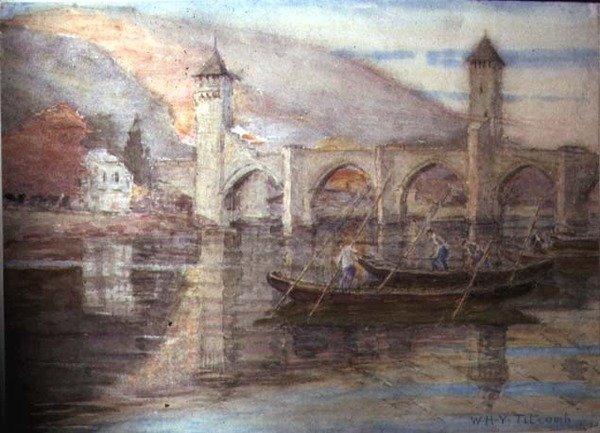 Pont Valentré, Cahors - William Holt Yates Titcomb