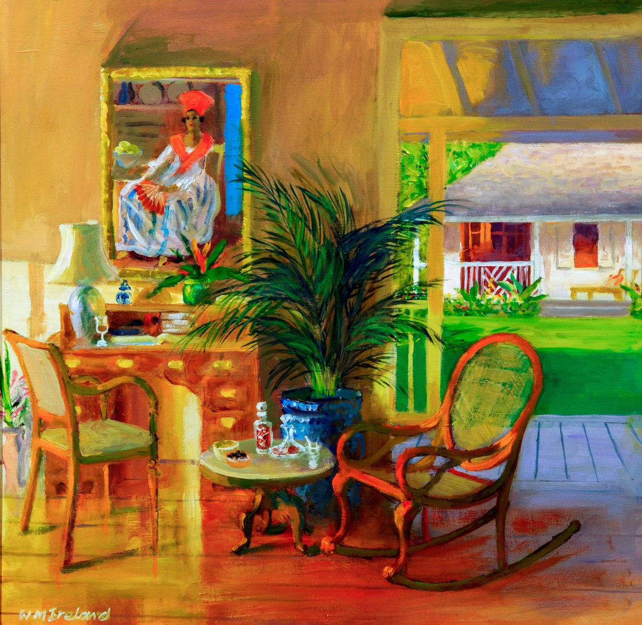 Éventail rouge, 20078 - William Ireland