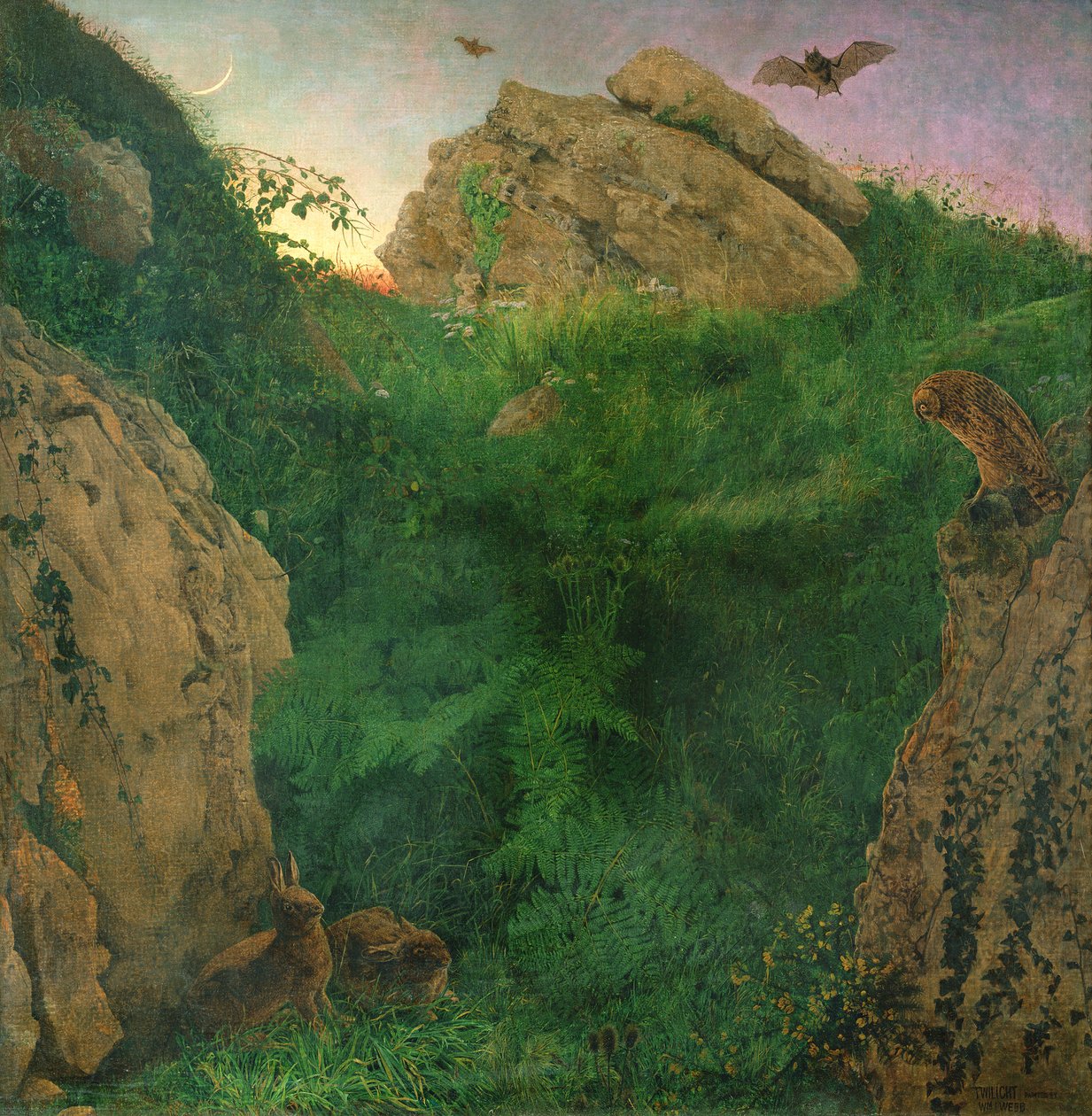 Crépuscule - William J. Webbe or Webb