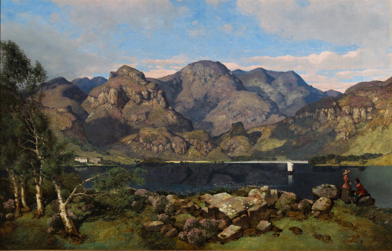 Derwentwater vers Borrowdale, 1855 - William James Blacklock