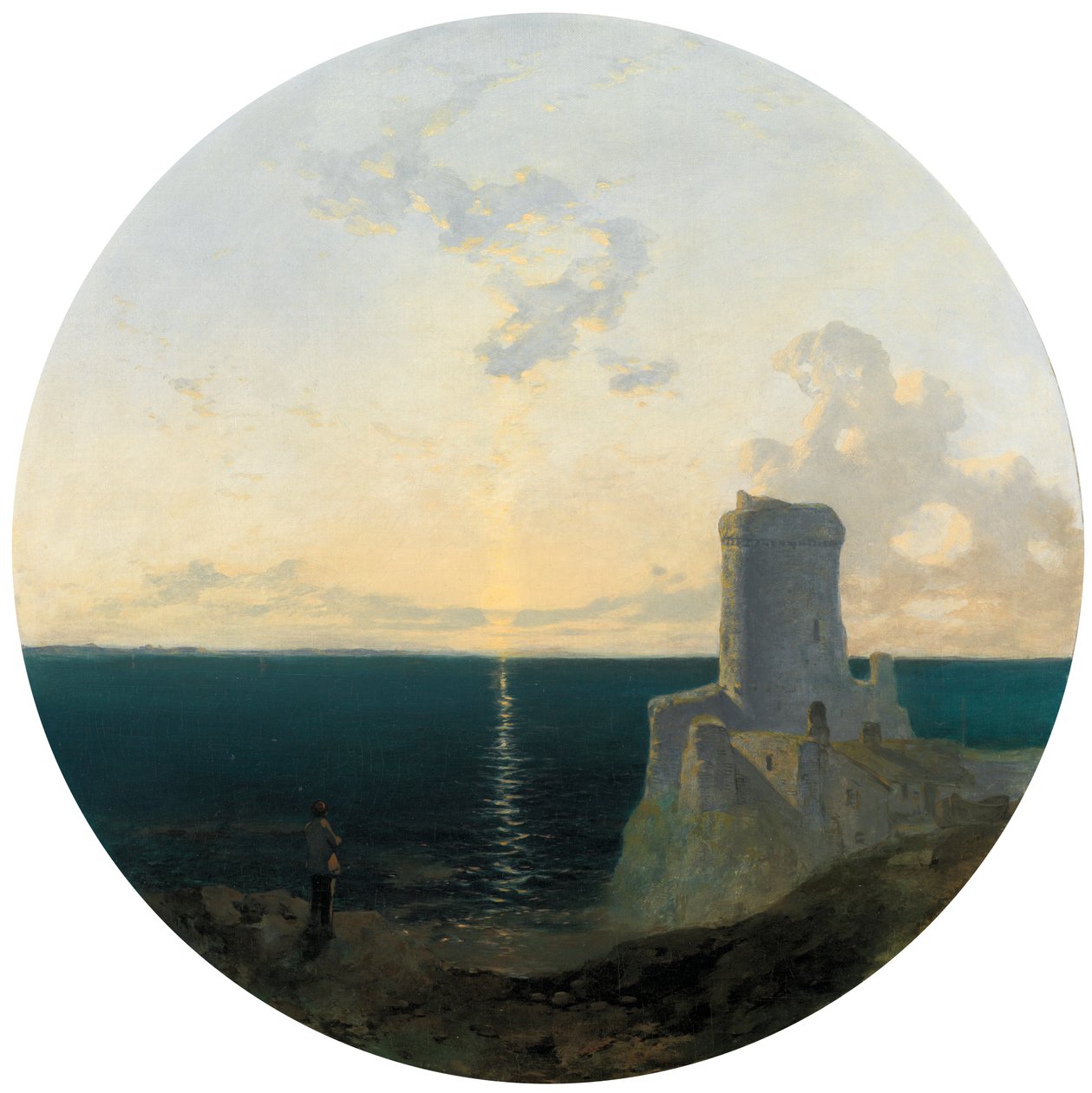 Coucher de soleil - William James Blacklock