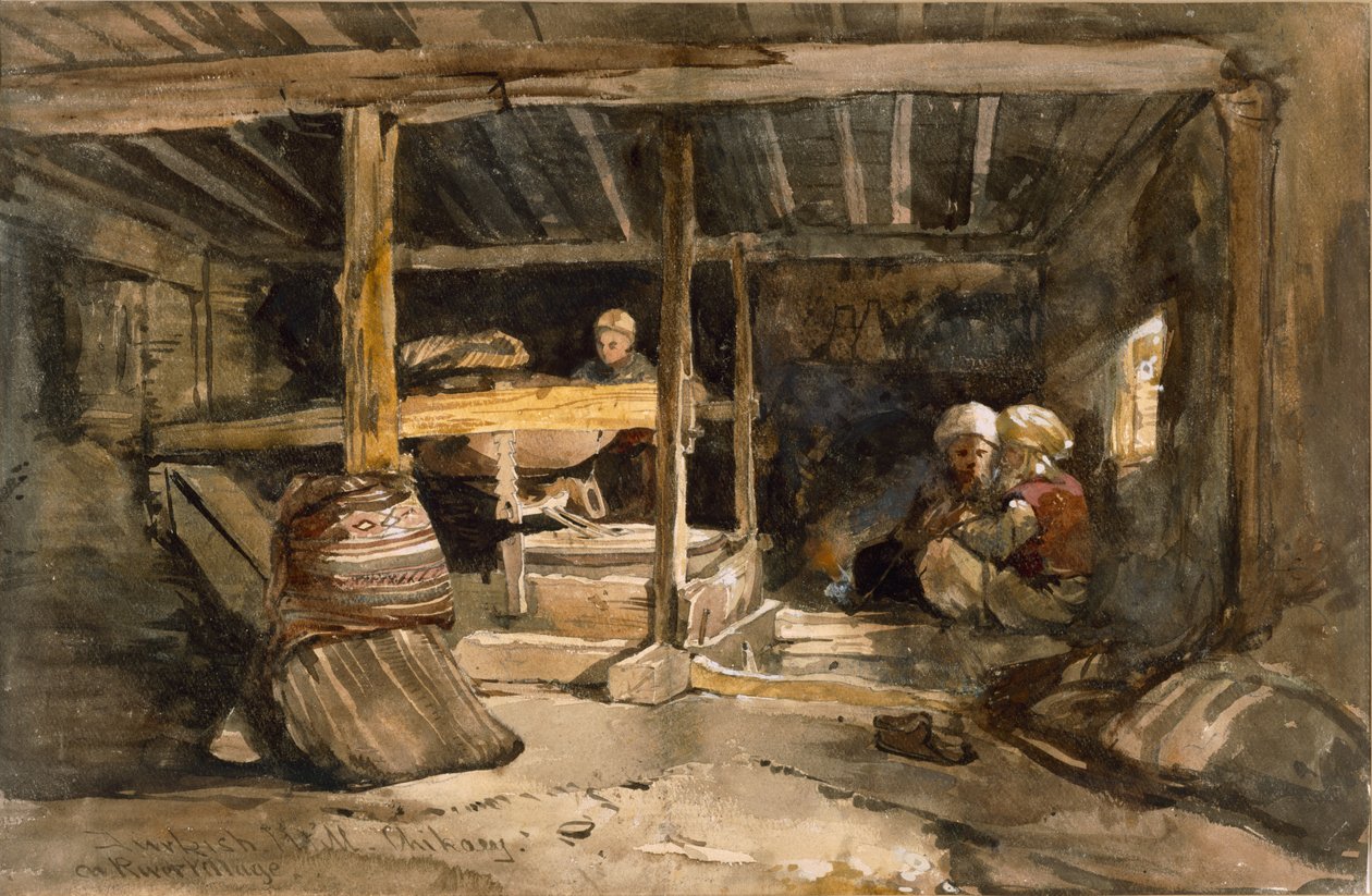 Un moulin turc, Chikaey - William James Muller