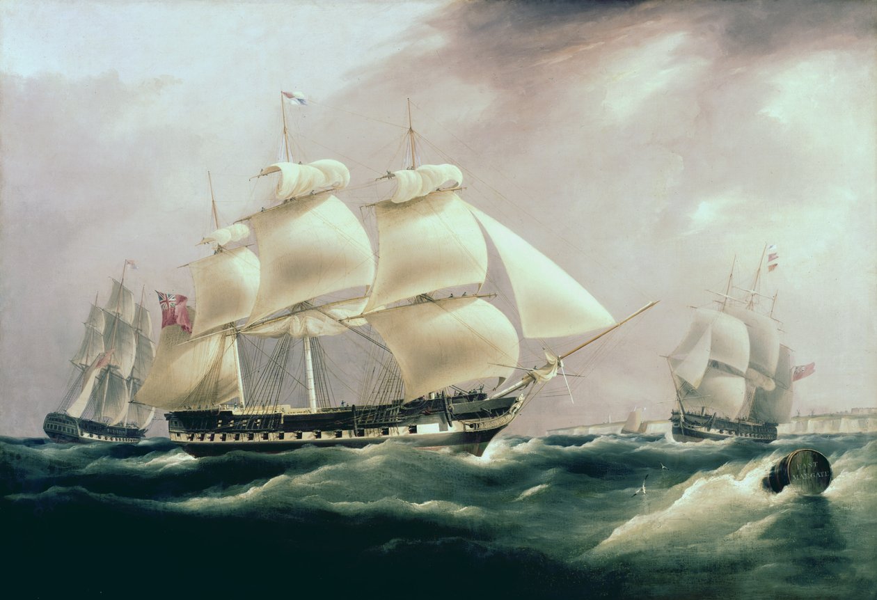 East Indiaman Herefordshire, 1815 - William John Huggins