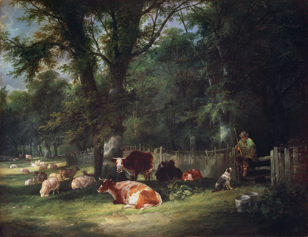 Un coin ombragé - William Joseph Shayer
